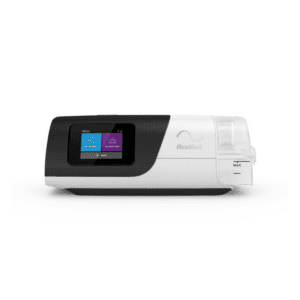 Dispositivo de terapia CPAP AirSense 11 AutoSet para apnea del sueño.