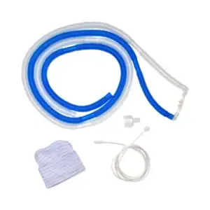 Tubo nasal CPAP infantil para tratamiento respiratorio en niños, compatible con dispositivos Hudson.