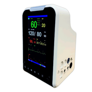 Monitor multiparámetro de 7" KN601AC para medición de signos vitales en hospitales.